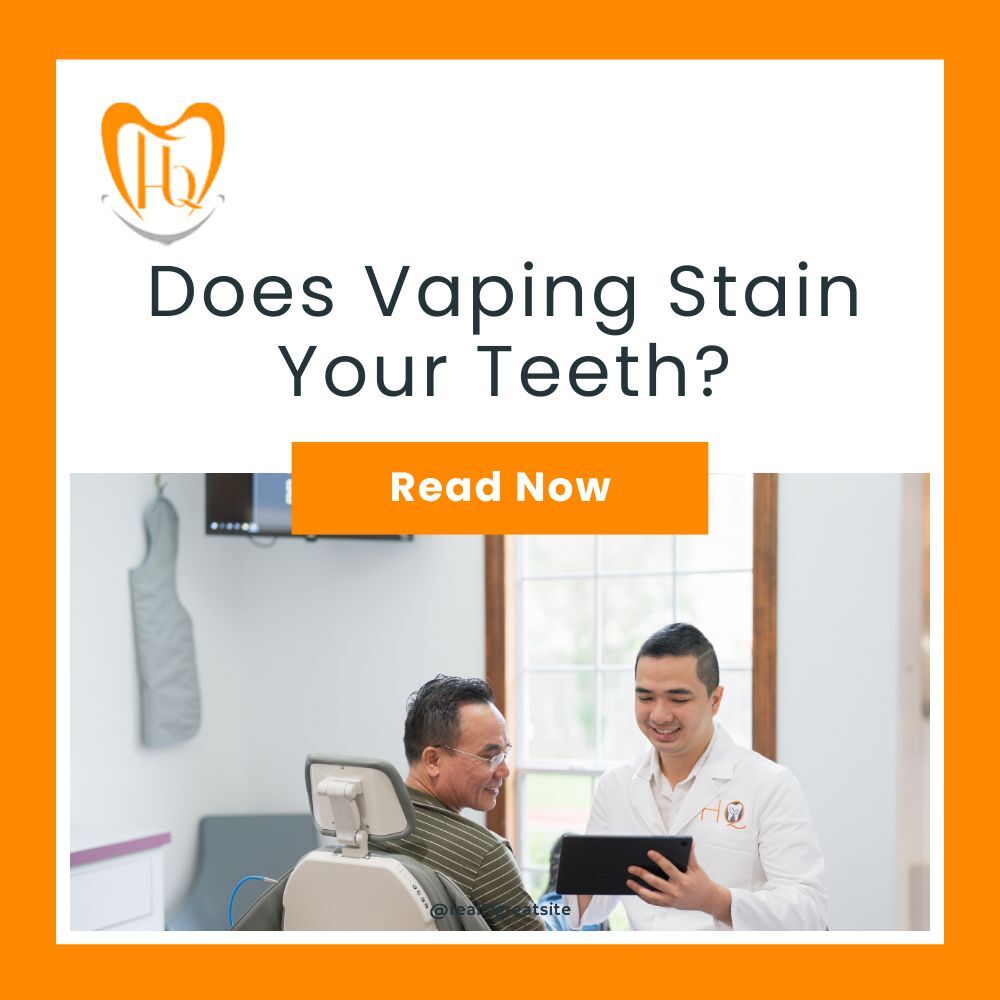 is vape bad for teeth Why does smoking or vaping stain teeth? main image 0